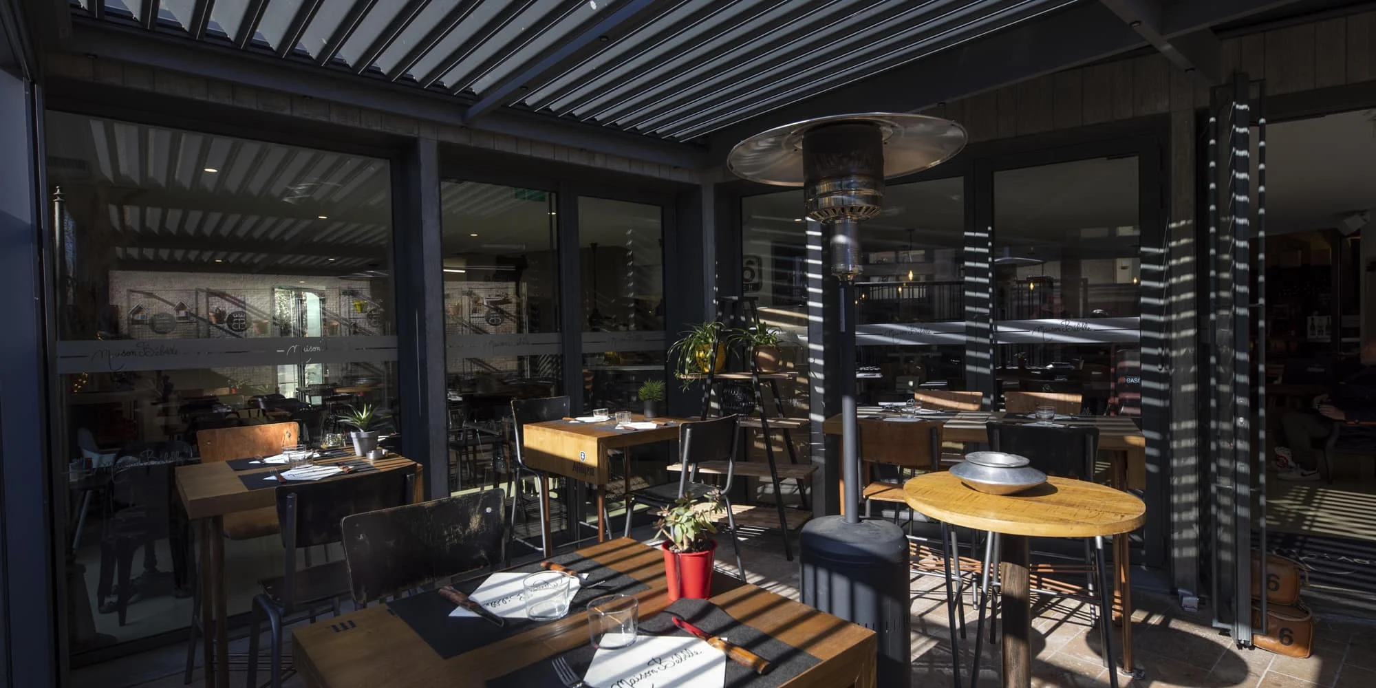 La terrasse du restaurant